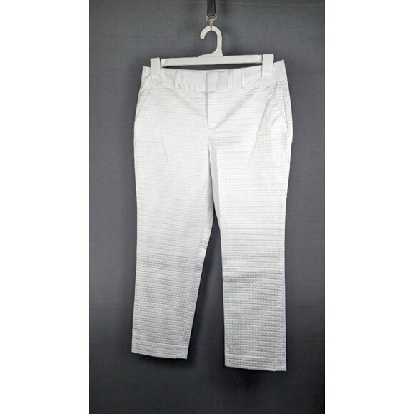 Banana Republic Ankle Pants Size 8 Martin Fit Dress Straight Leg Preppy Office - Picture 1 of 7